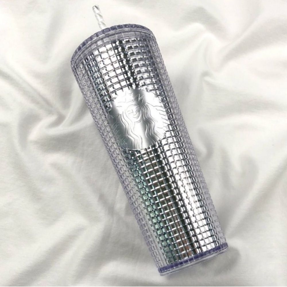 Starbucks 2020 Holiday Studded Grid Tumbler!